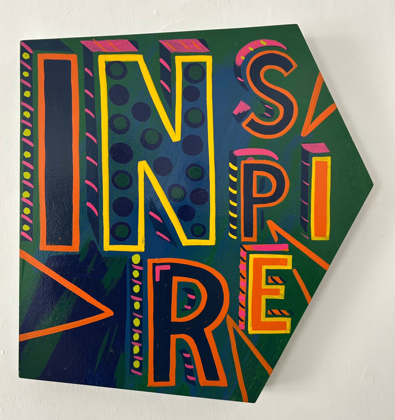 Bob & Roberta Smith, Inspire, 2023