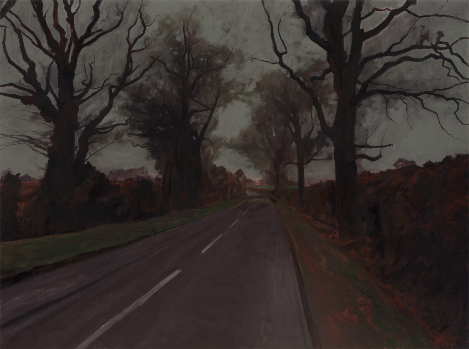 George Shaw, Study for The Painter on the Road III, 2015