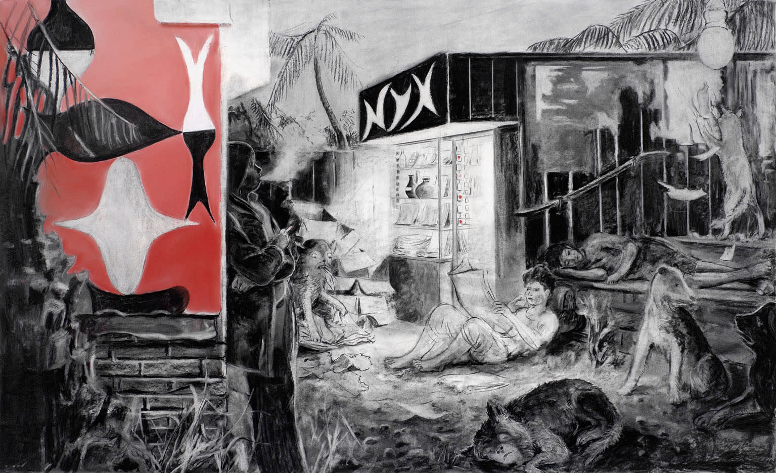Tilo Baumgärtel, Nyx, 2008