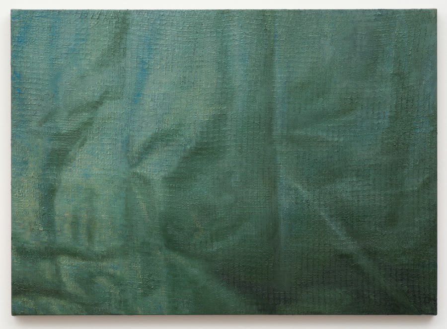 Jonathan Wateridge, Tarpaulin (Study for Cover), 2014