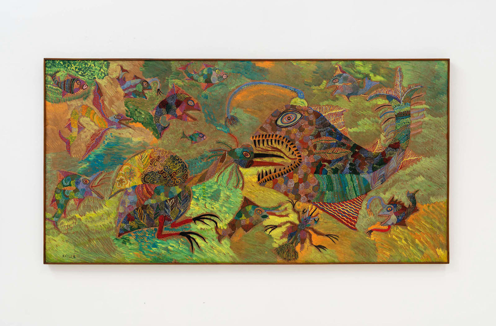 Chico da Silva (Francisco Domingos da Silva), Sem título [Untitled], início década 1960 [early 1960s]