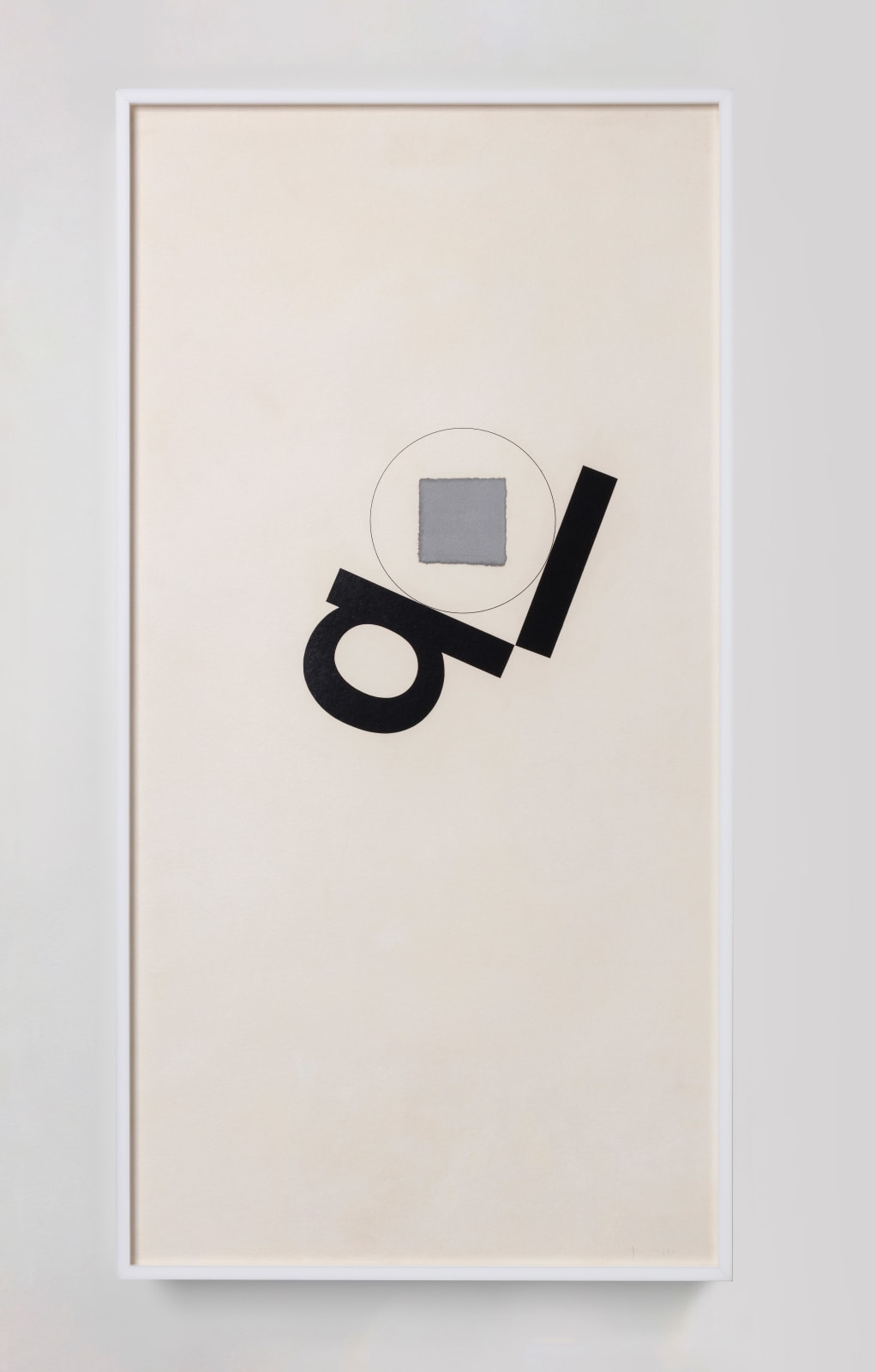Mira Schendel, Sem título, da série Toquinhos [Untitled, from the Little Stubs series], 1972