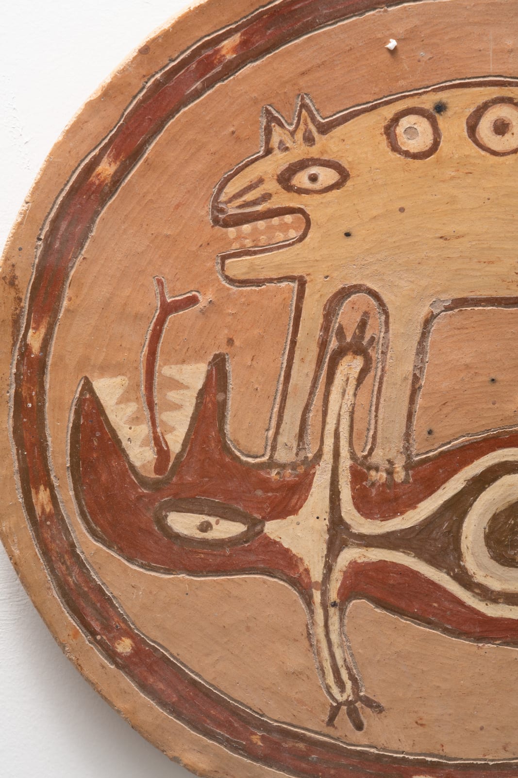 Miguel dos Santos, Prato onça com lagarto, Década de 1960 [1960s]