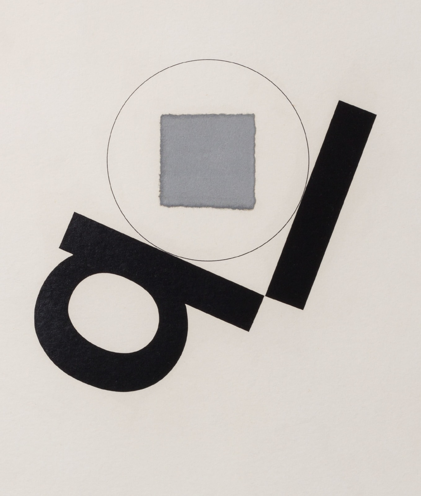 Mira Schendel, Sem título, da série Toquinhos [Untitled, from the Little Stubs series], 1972