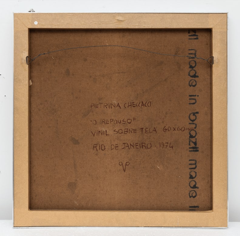 Pietrina Checcacci, O repouso, 1974