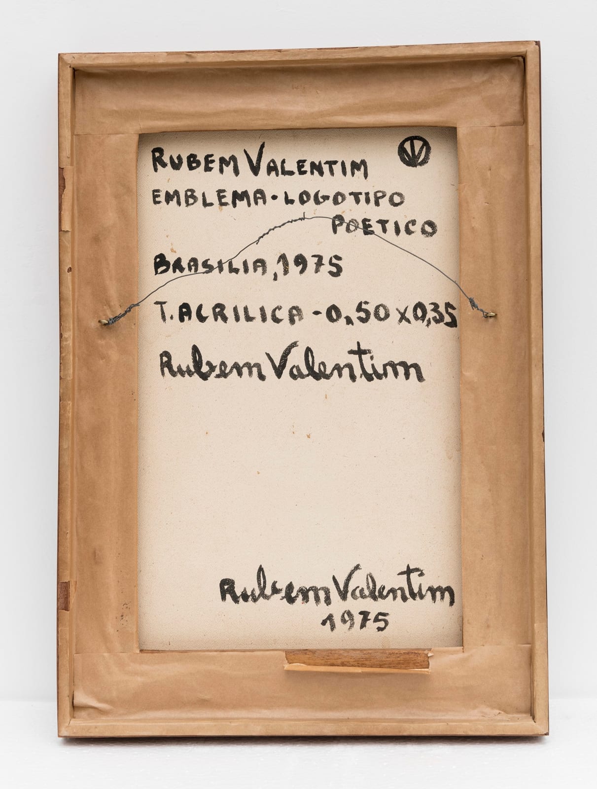 Rubem Valentim, Emblema - Logotipo - Poético [Emblem – Logotype – Poetic], 1975