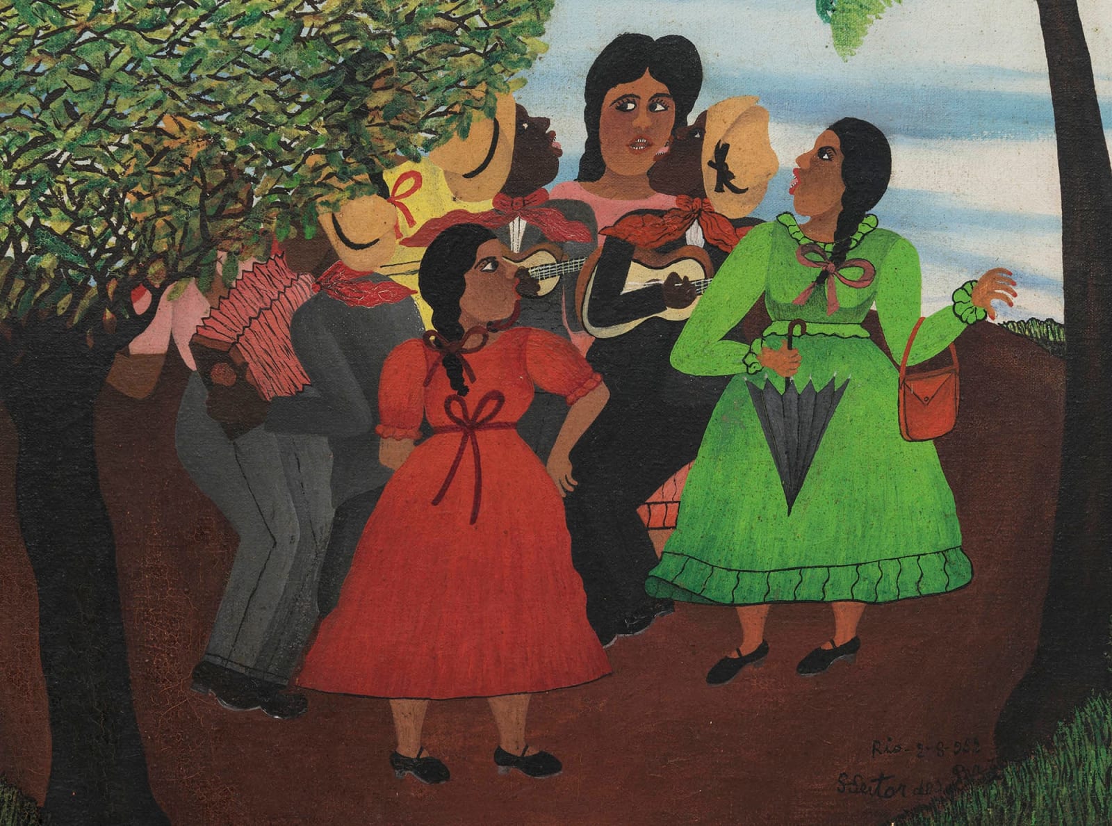 Heitor dos Prazeres, Domingo, 1952