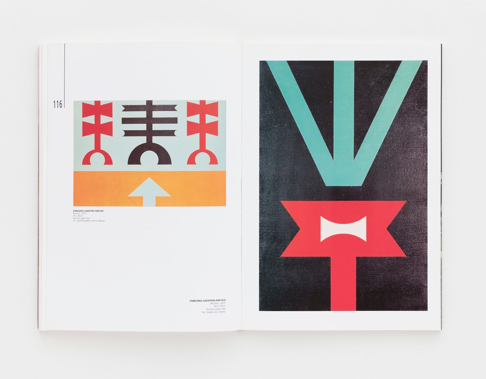 Rubem Valentim, Emblema - Logotipo - Poético [Emblem – Logotype – Poetic], 1975