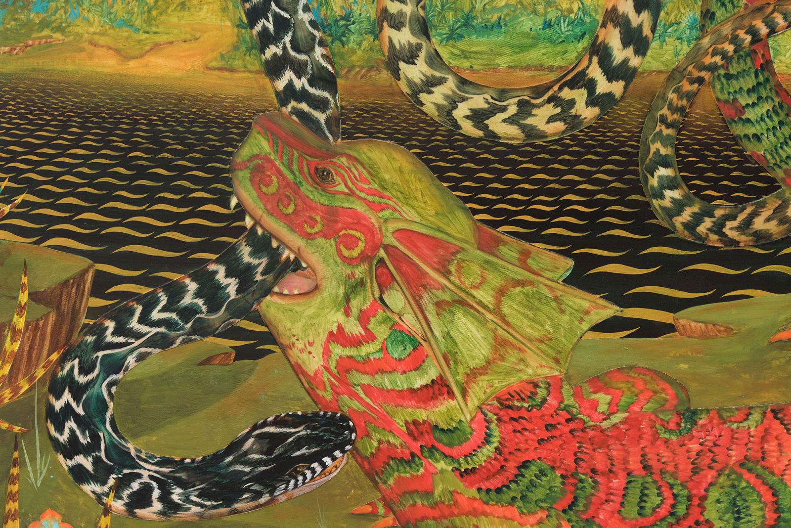 Bruno Novelli, O sol renova na Terra [The Sun Renews on Earth], 2024