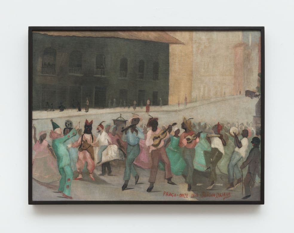 João da Baiana, Praça-onze, 1910