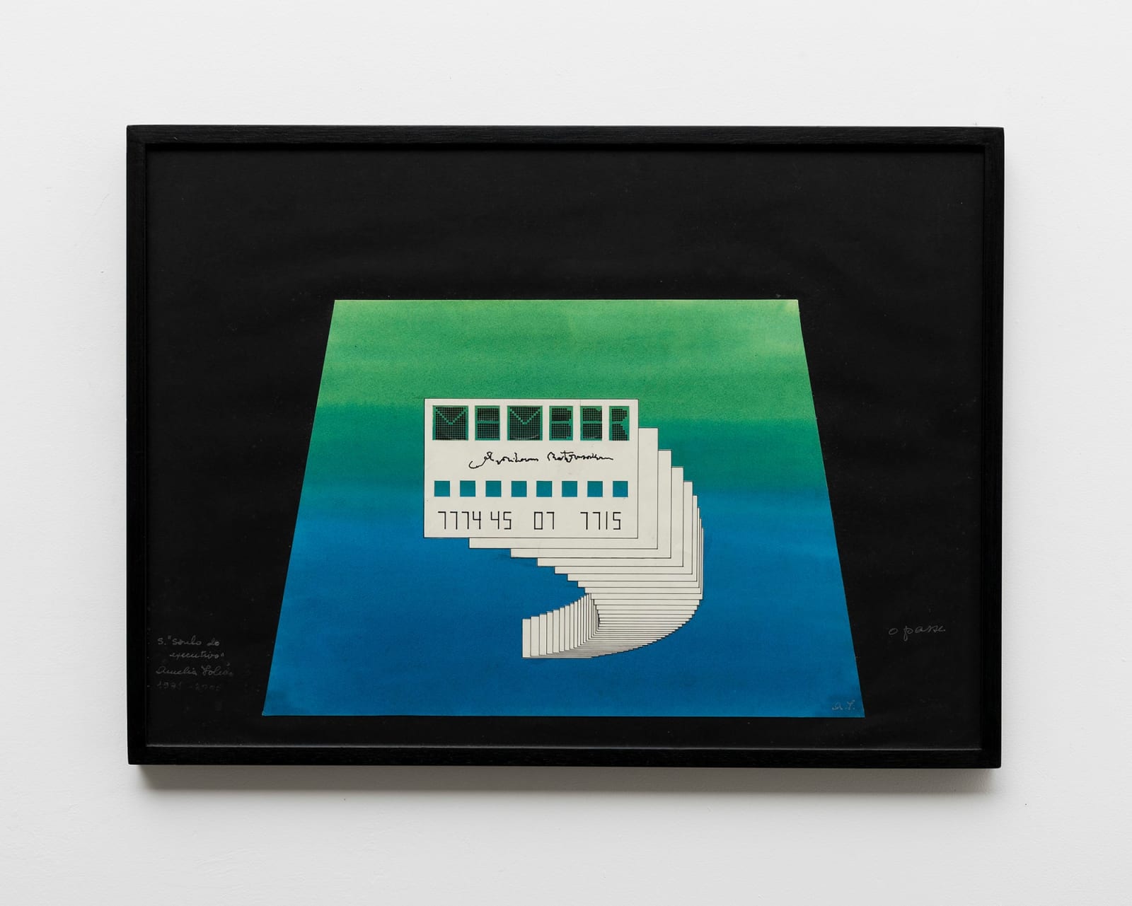 Amelia Toledo, O sonho do executivo [The Executive’s Dream], 1971-2005