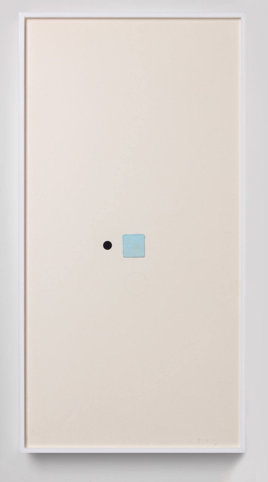 Mira Schendel, Sem título, da série Toquinhos [Untitled, from the Little Stubs series], 1972