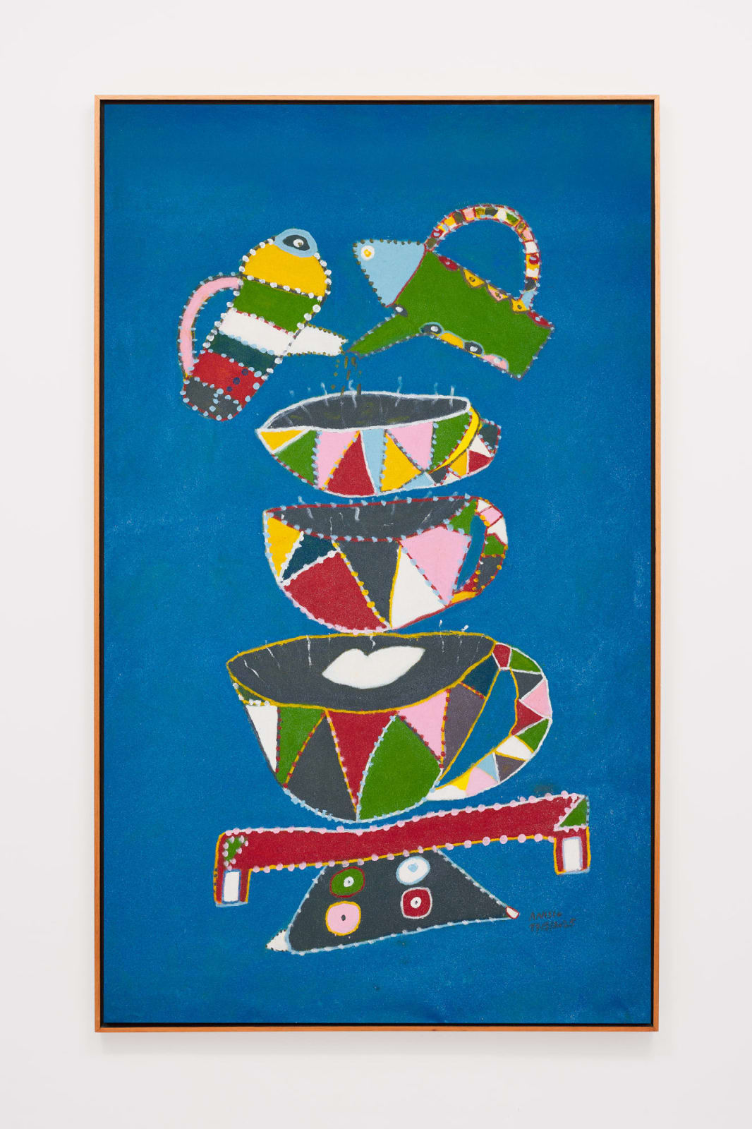 Anísio O. Couto, Os bules, as canecas [The Teapots, the Mugs], 2025