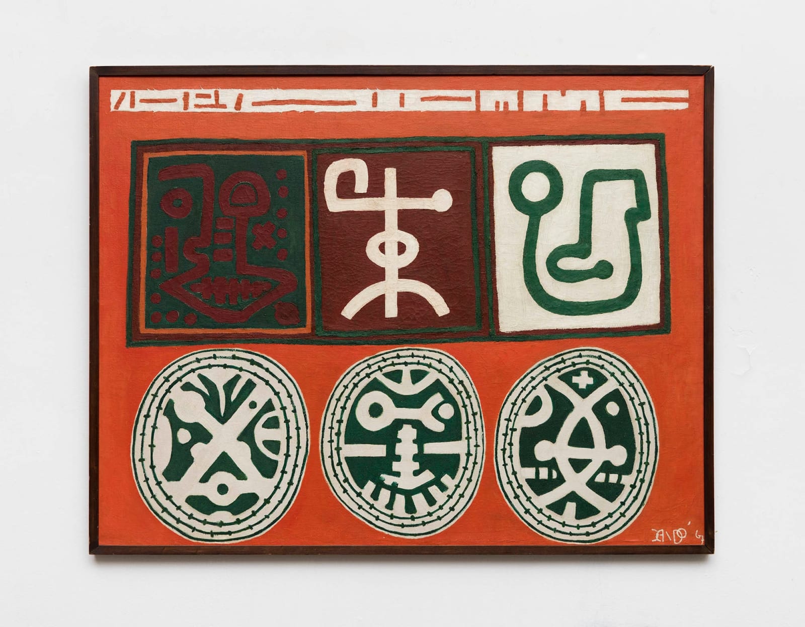 Niobe Xandó, Máscaras IV, 1967