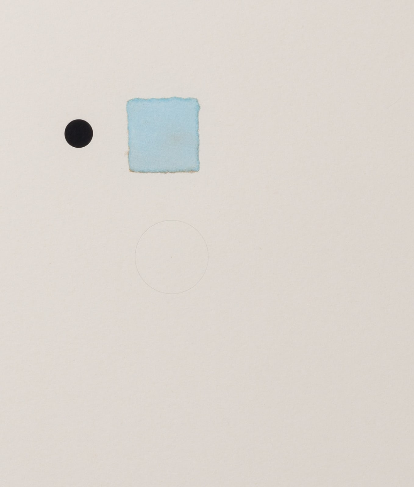 Mira Schendel, Sem título, da série Toquinhos [Untitled, from the Little Stubs series], 1972