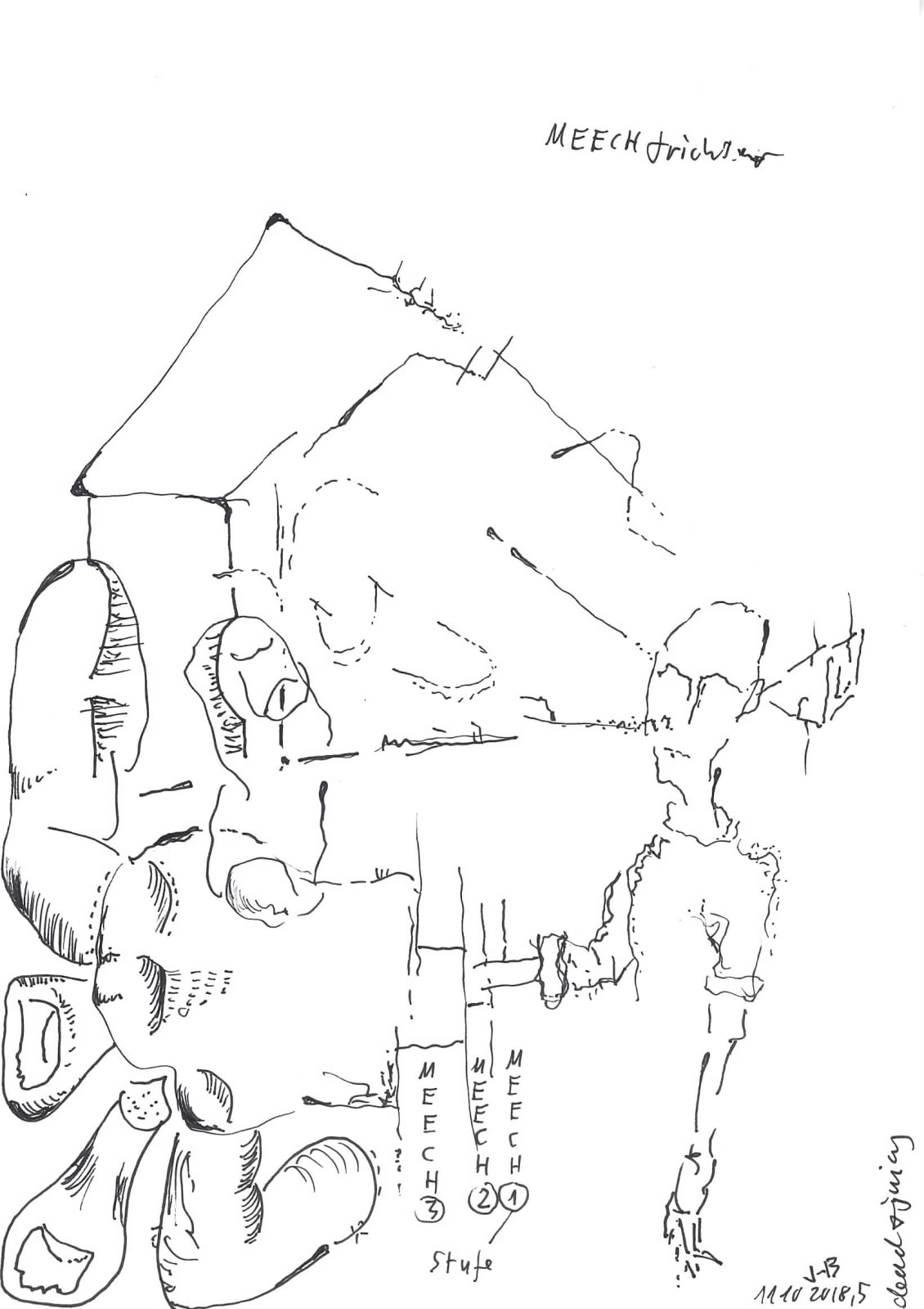 John Bock, Untitled, 2018