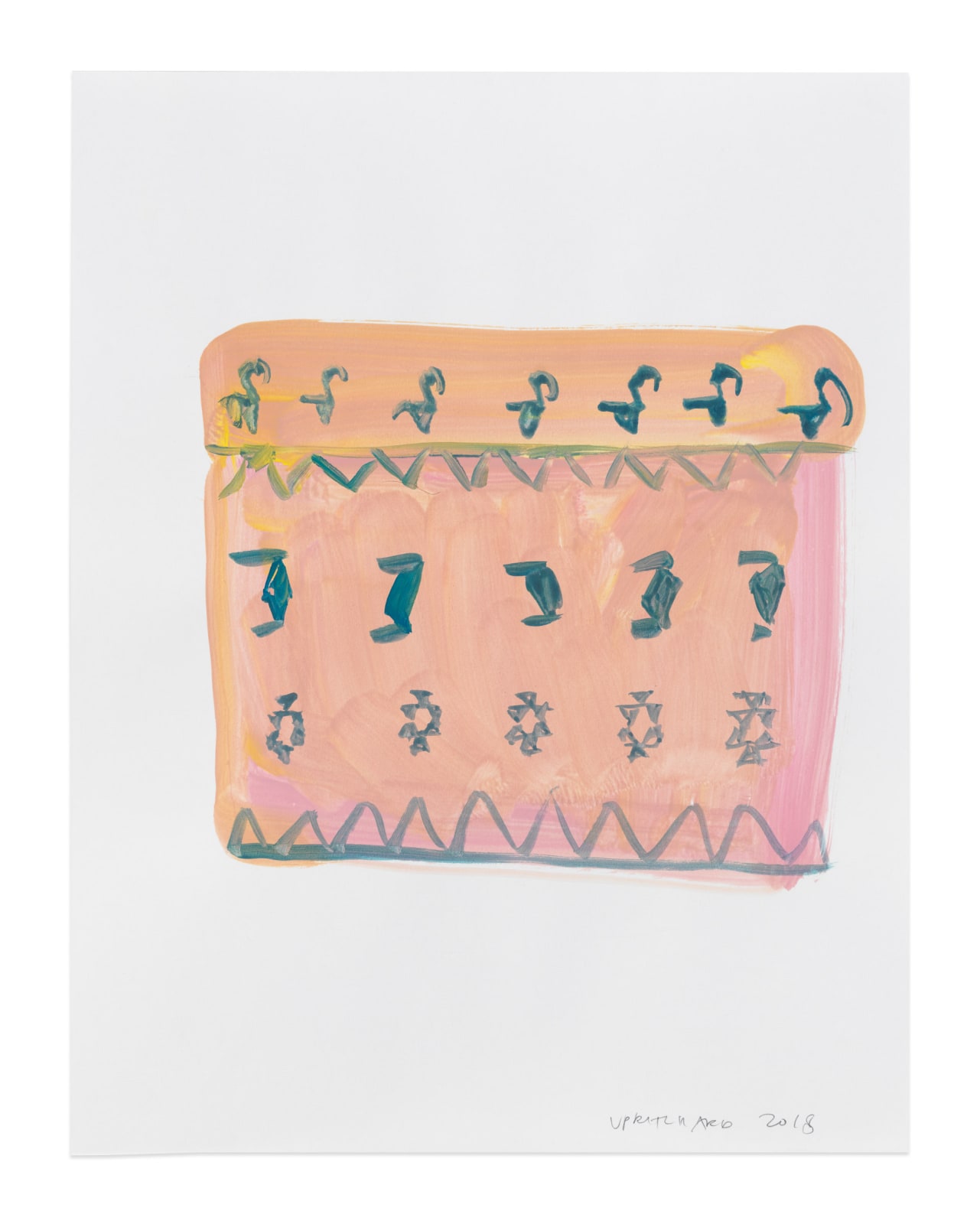 Francis Upritchard, Triangle Motive Urn, 2018