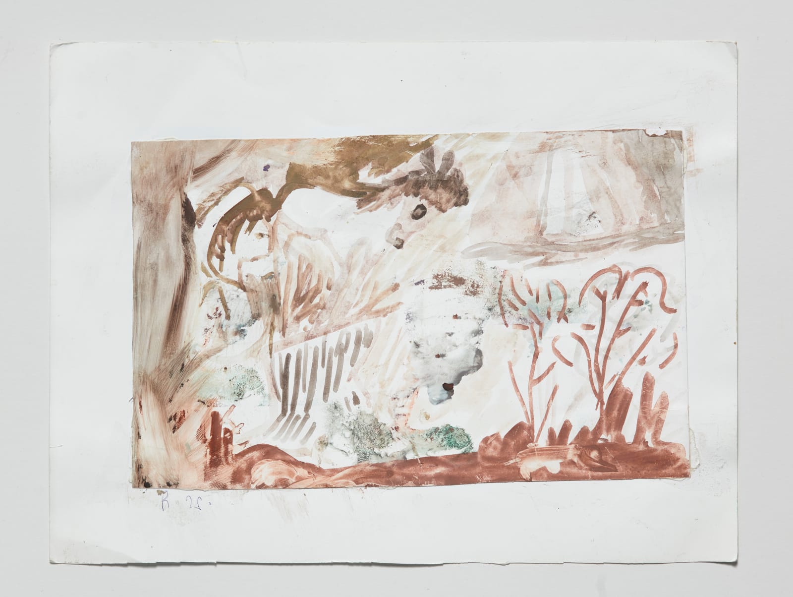 Elene Chantladze, თავისუფალი ხატვა (Free drawing), n.d.