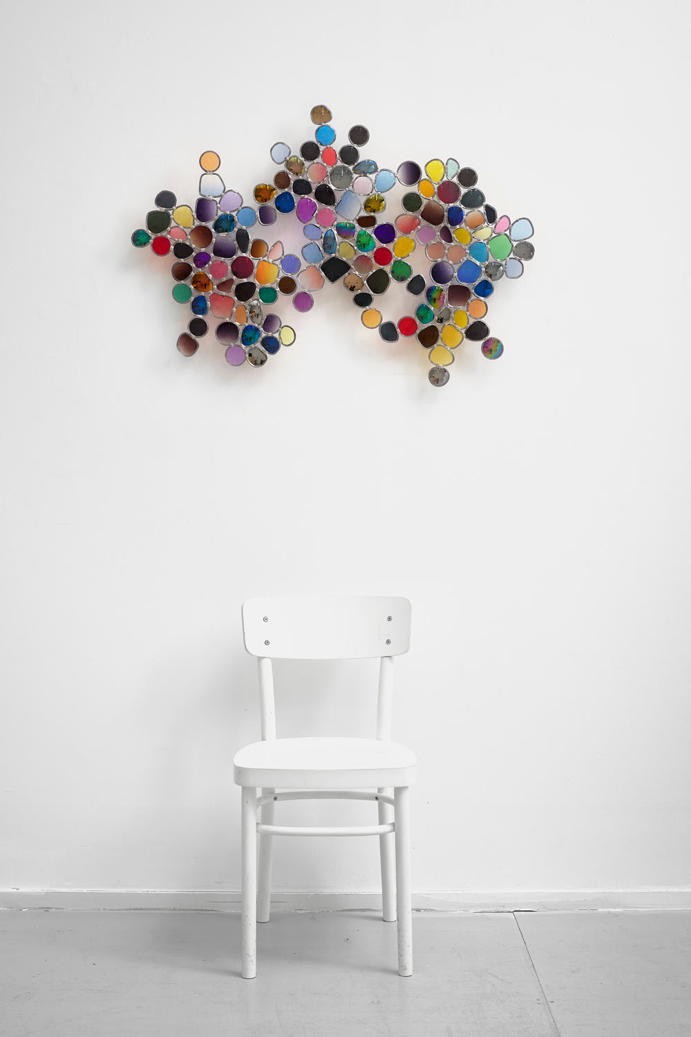 Jim Lambie, Starburst, 2024