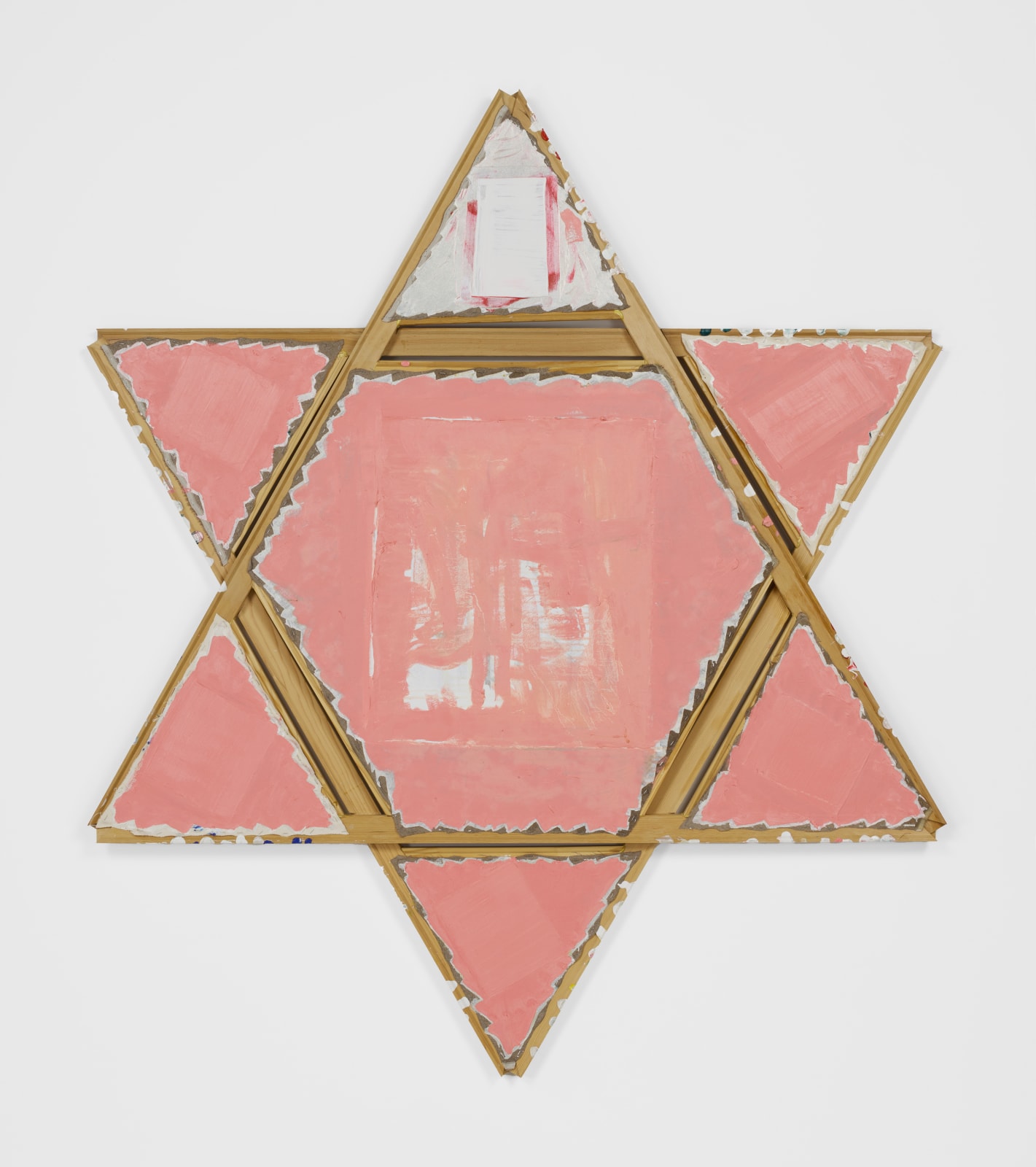 Mike Cloud, (Star) White Square, 2017