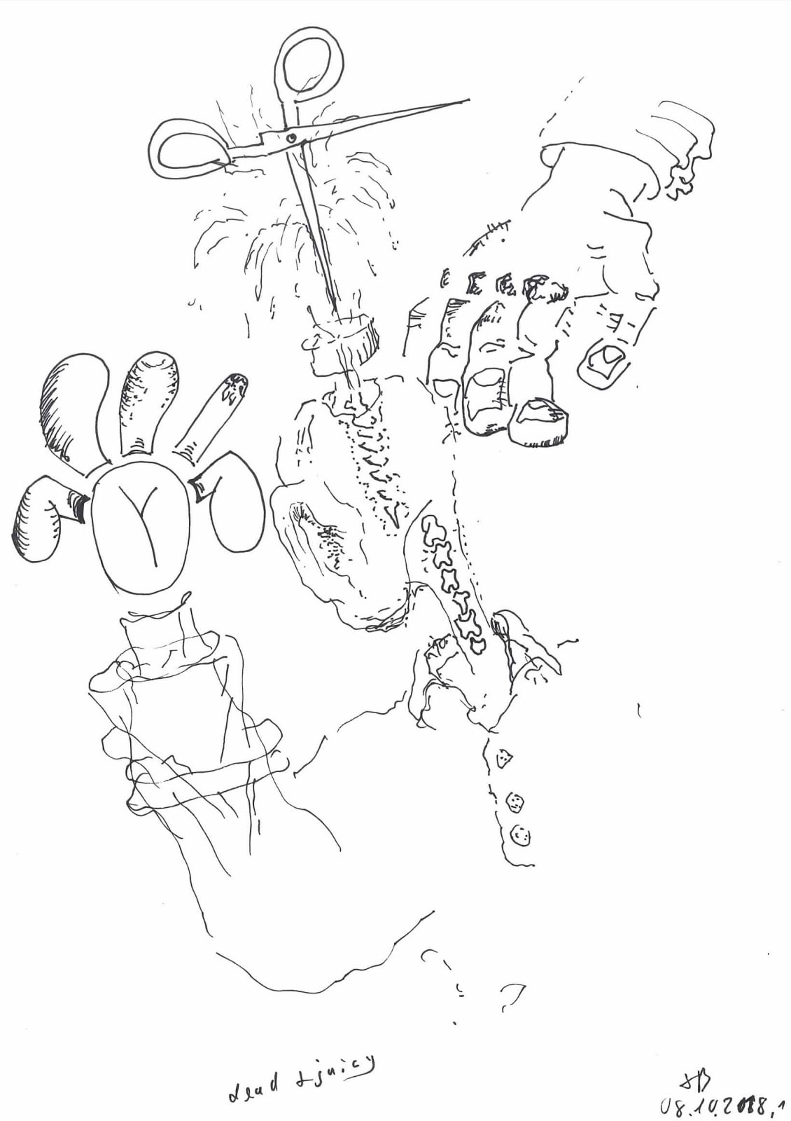 John Bock, Untitled, 2018