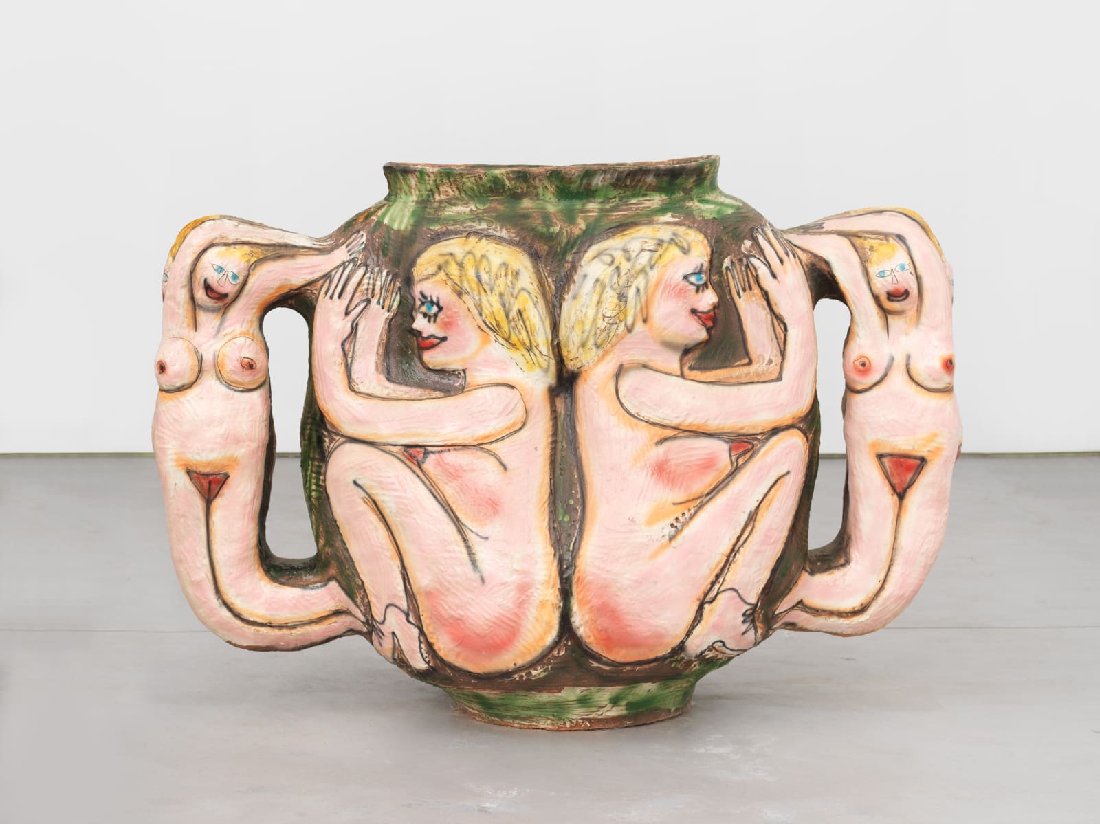 Ruby Neri, Figures with Dolls, 2017