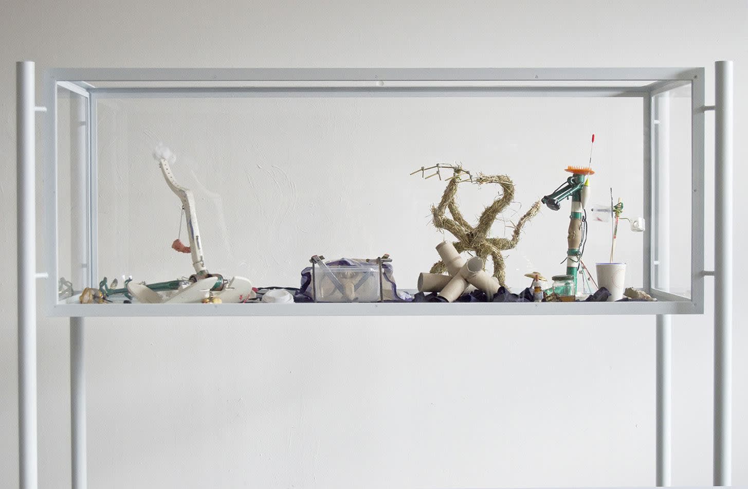John Bock, Above the Point of the Glowing Silence, 2013