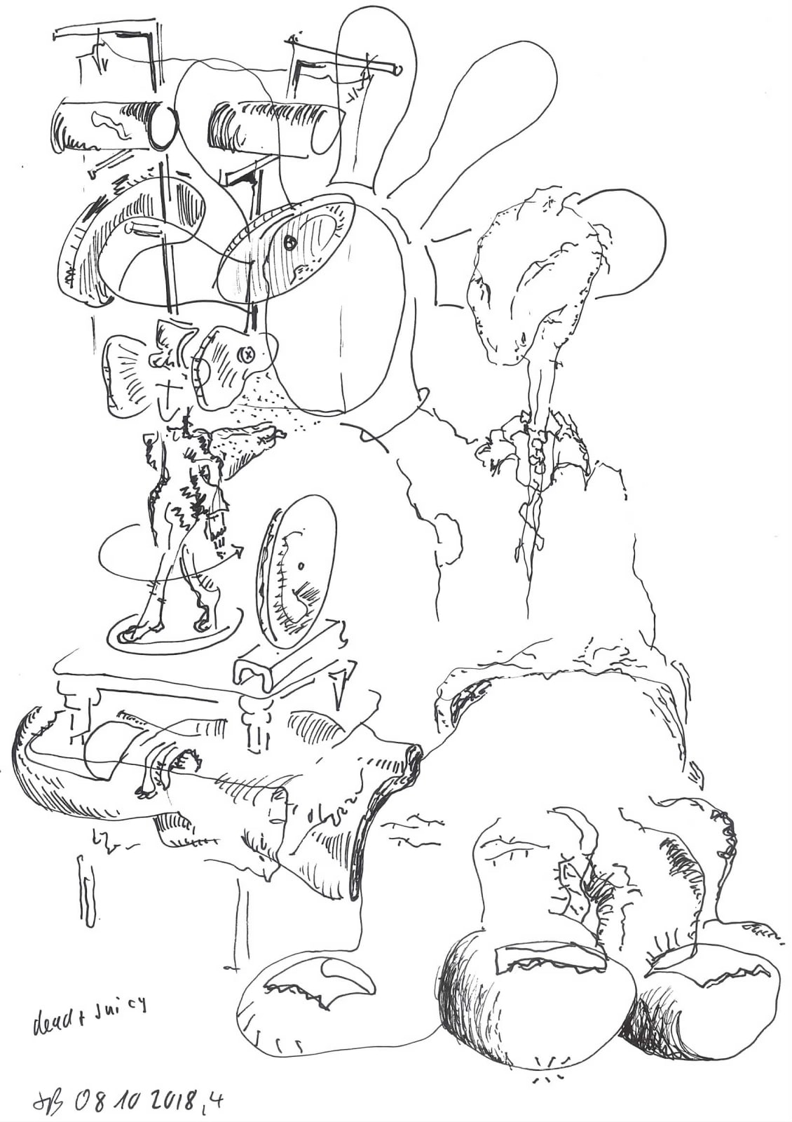 John Bock, Untitled, 2018