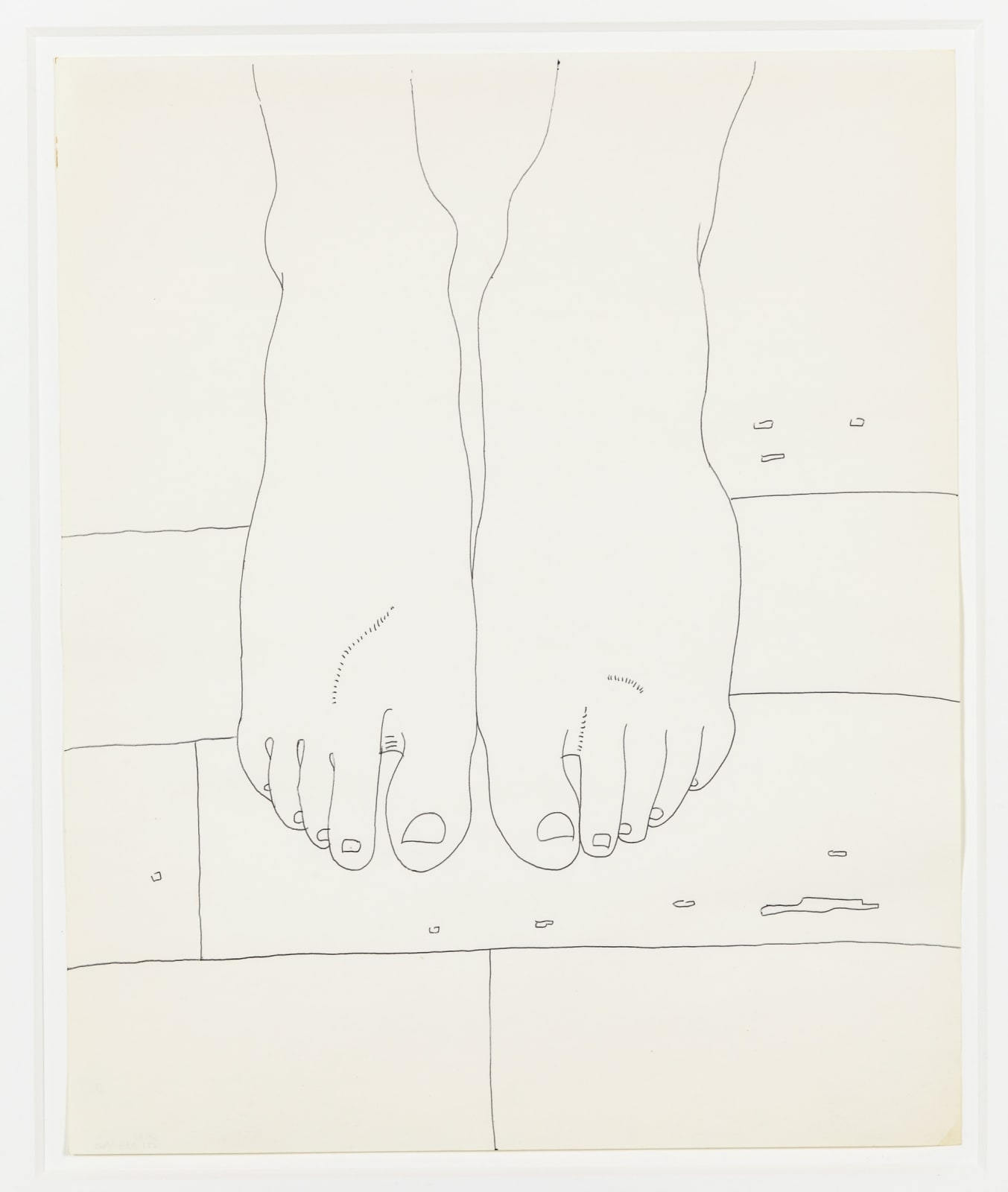 Andy Warhol, Feet, c. 1961