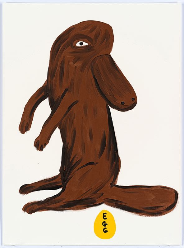 David Shrigley, Untitled (Egg), 2015