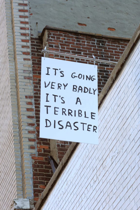 David Shrigley, It's All Going Very..., 2010