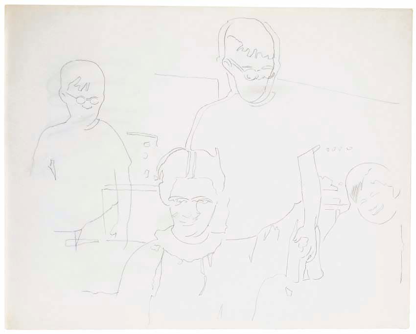 Andy Warhol, Children, 1958-61