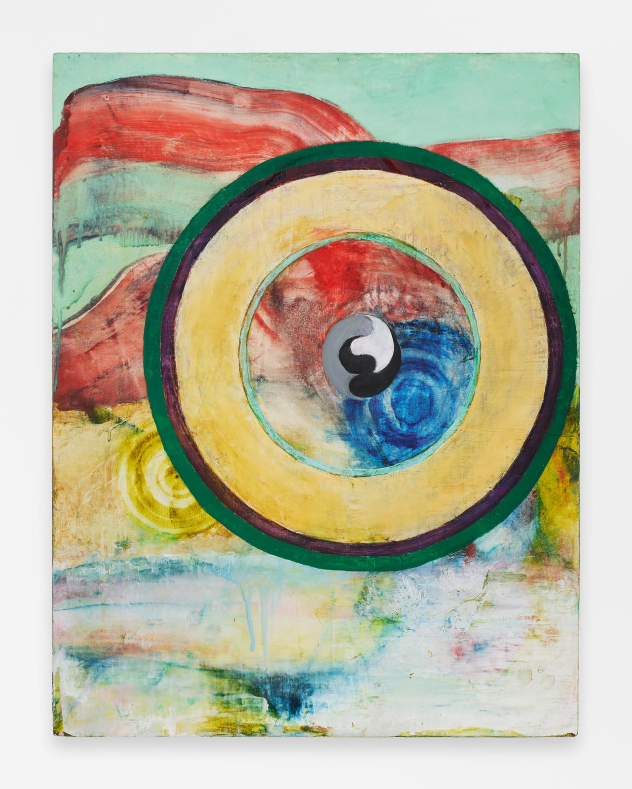 Bill Jensen, WHEEL RIM COMPASS III (FOR WANG WEI), 2019 - 2020