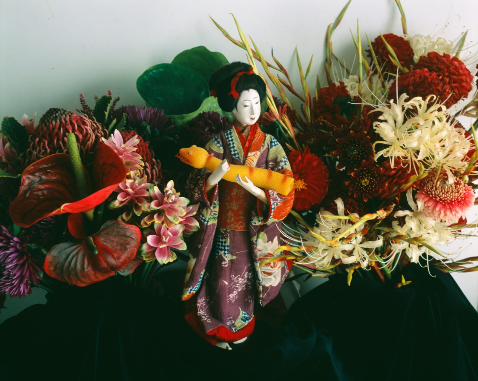 Nobuyoshi Araki, Untitled (Flower Cemetery), 2017
