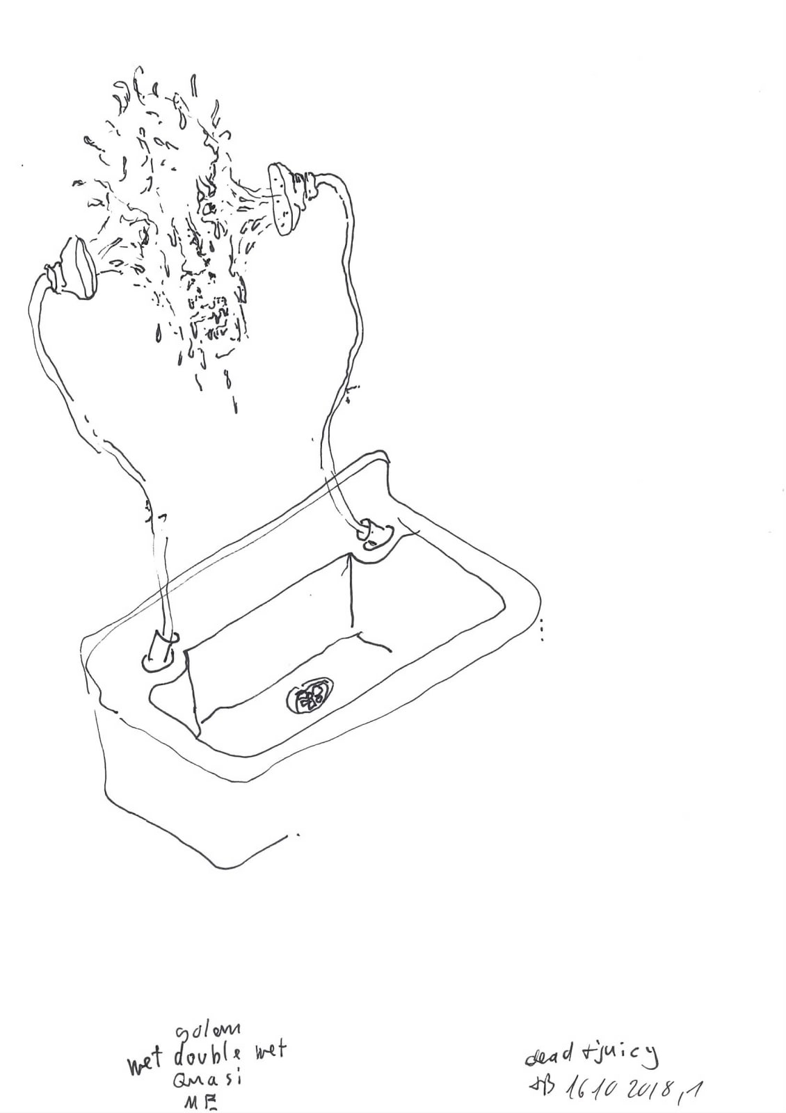 John Bock, Untitled, 2018