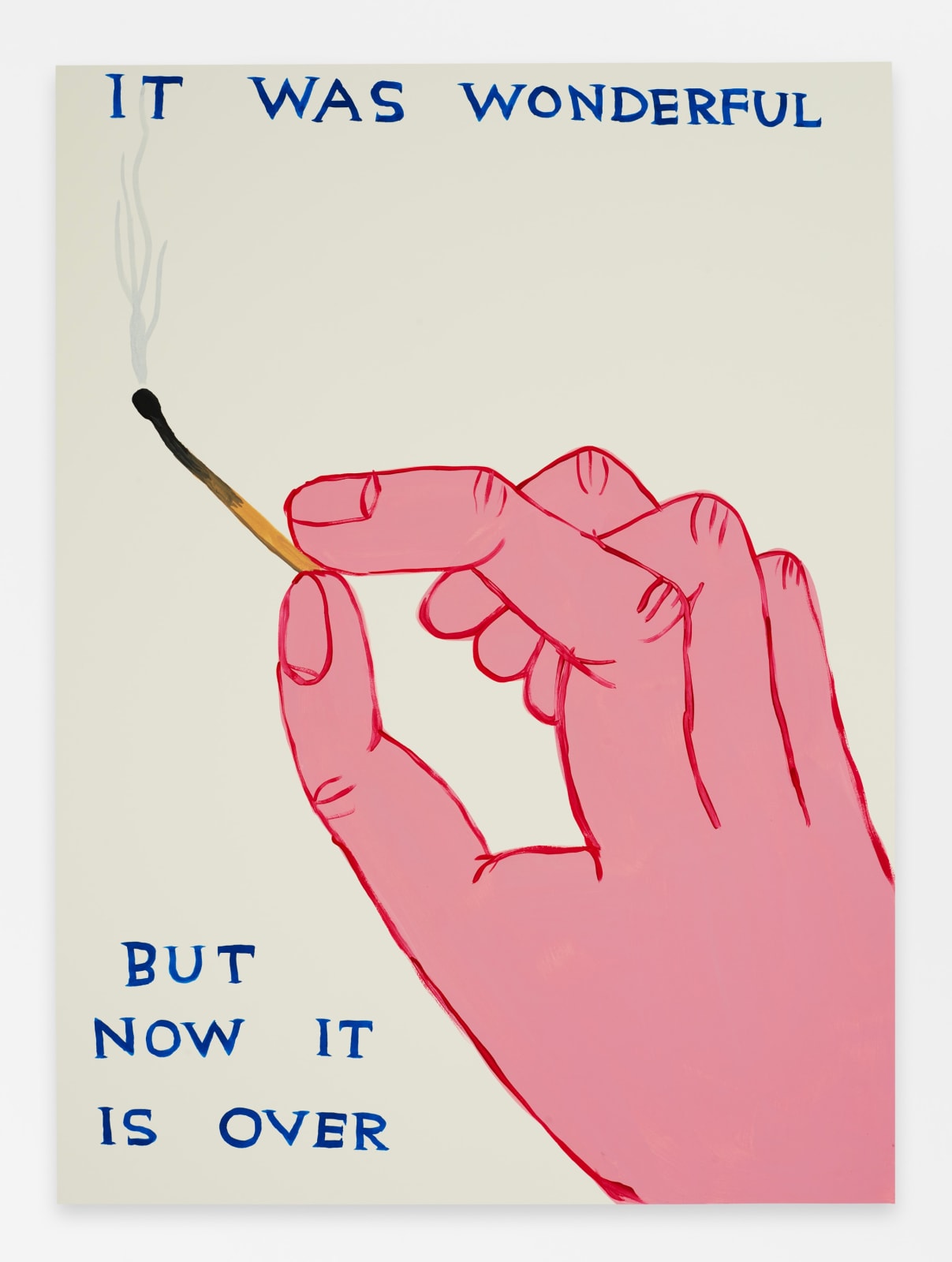 David Shrigley, Untitled (It Was Wonderful), 2023
