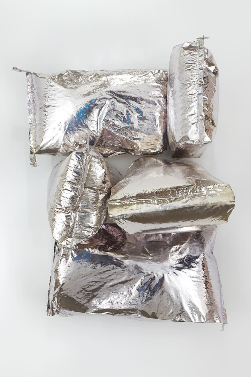 Jim Lambie, Silver Machine, 2015