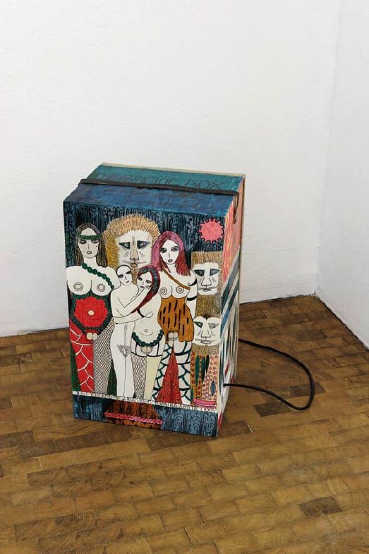 Dorothy Iannone, Dinner Music, 1972