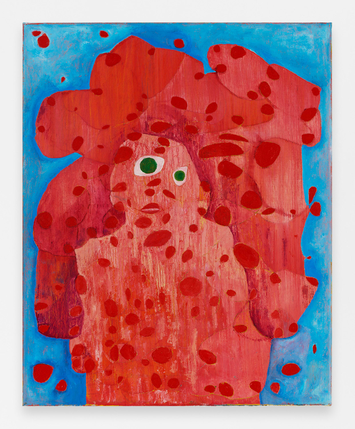 Mari Susanne Kollerup, Personal Earthquake (fear of red spots), 2021