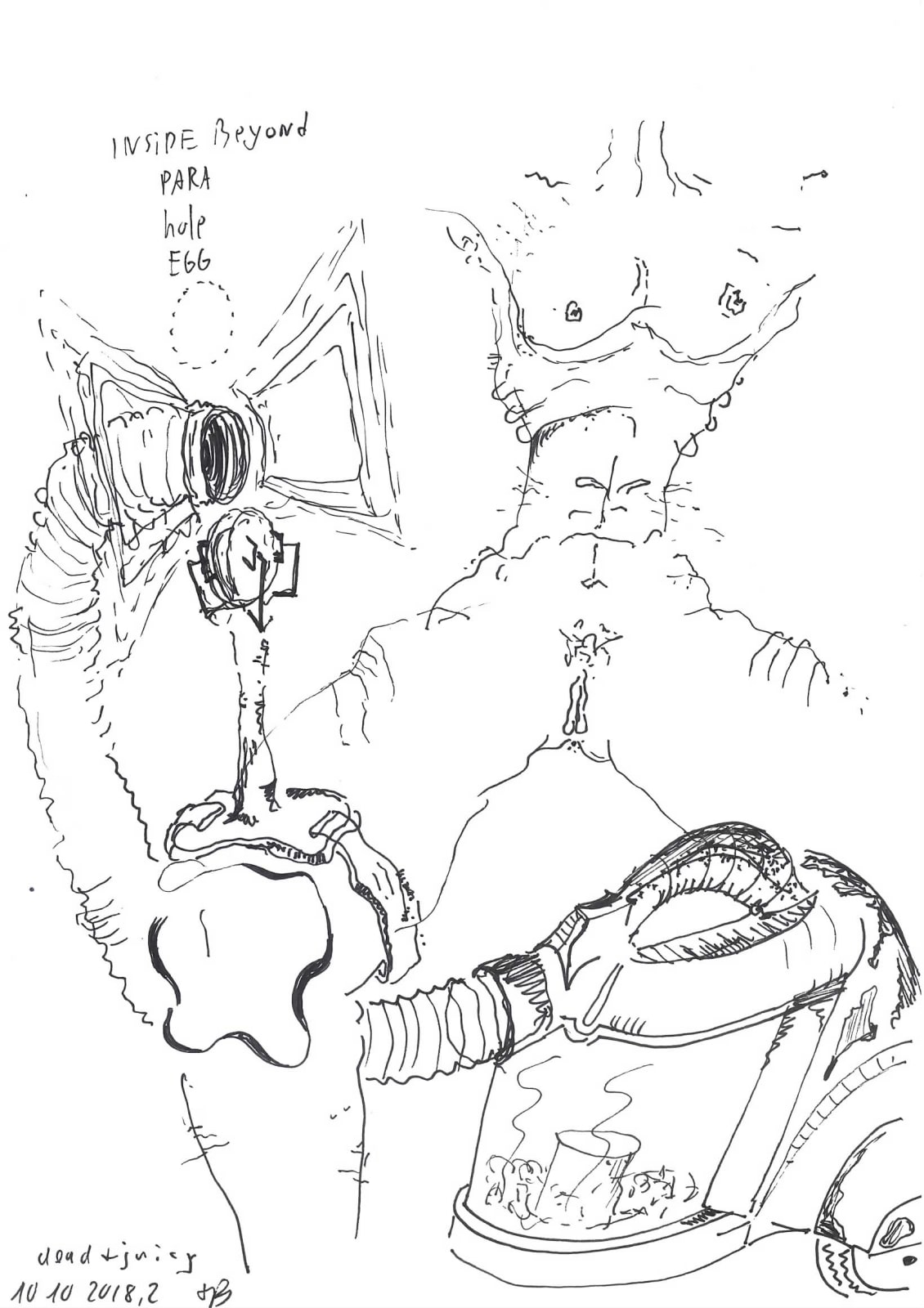 John Bock, Untitled, 2018