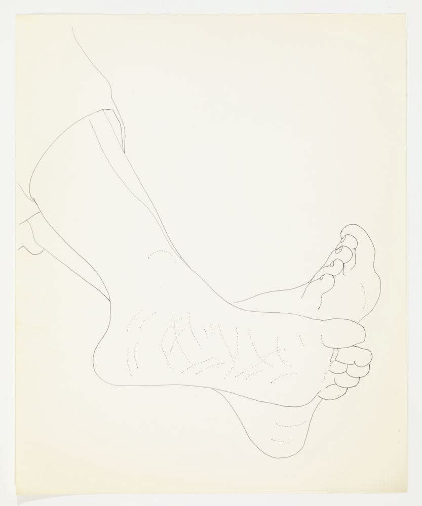 Andy Warhol, Feet, c. 1960