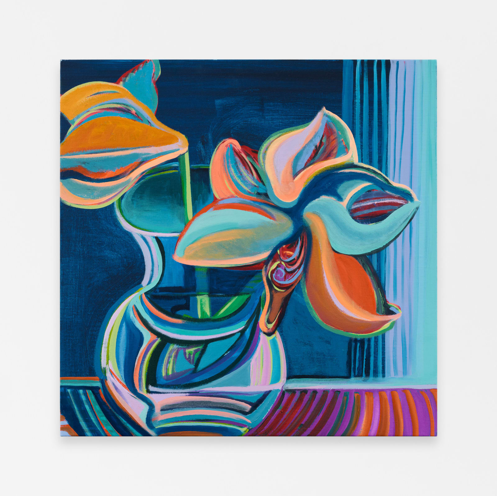 Aliza Nisenbaum, Blue Stripes, 2025