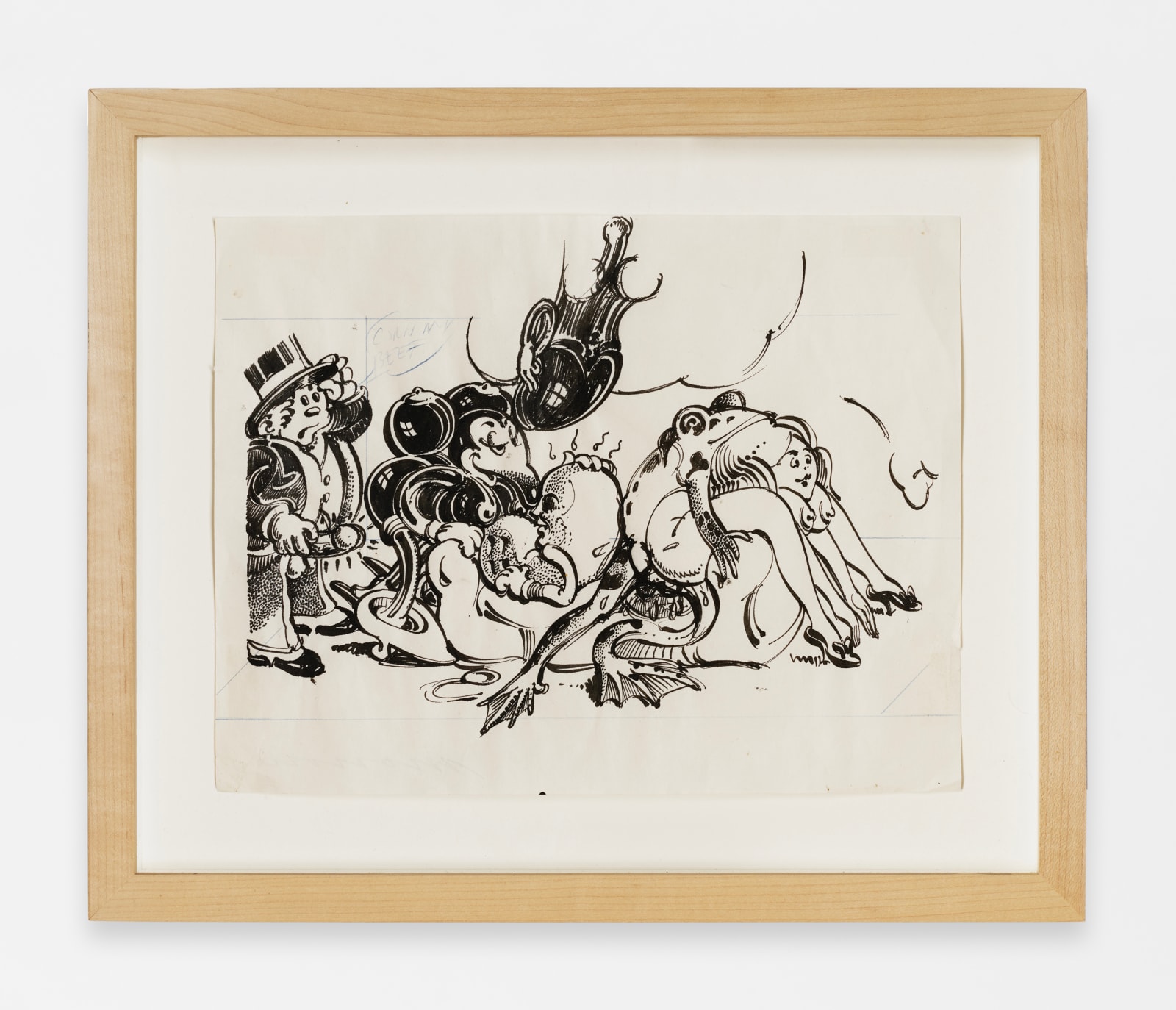 Victor Moscoso, Corn My Beef [Hocus Pocus], 1969