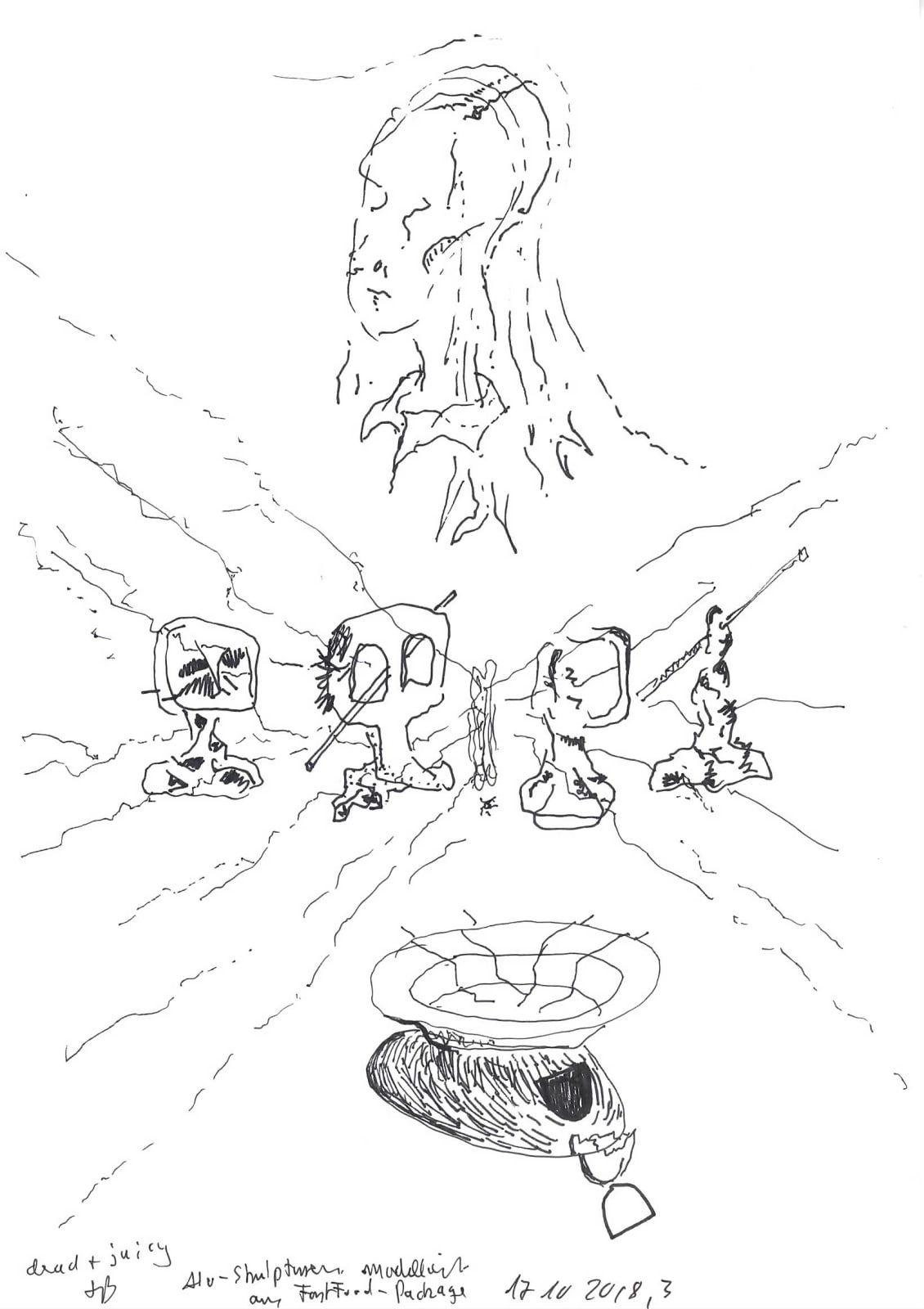 John Bock, Untitled, 2018