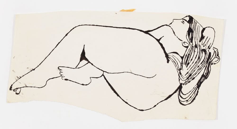 Andy Warhol, Female Full Figure, c. 1958
