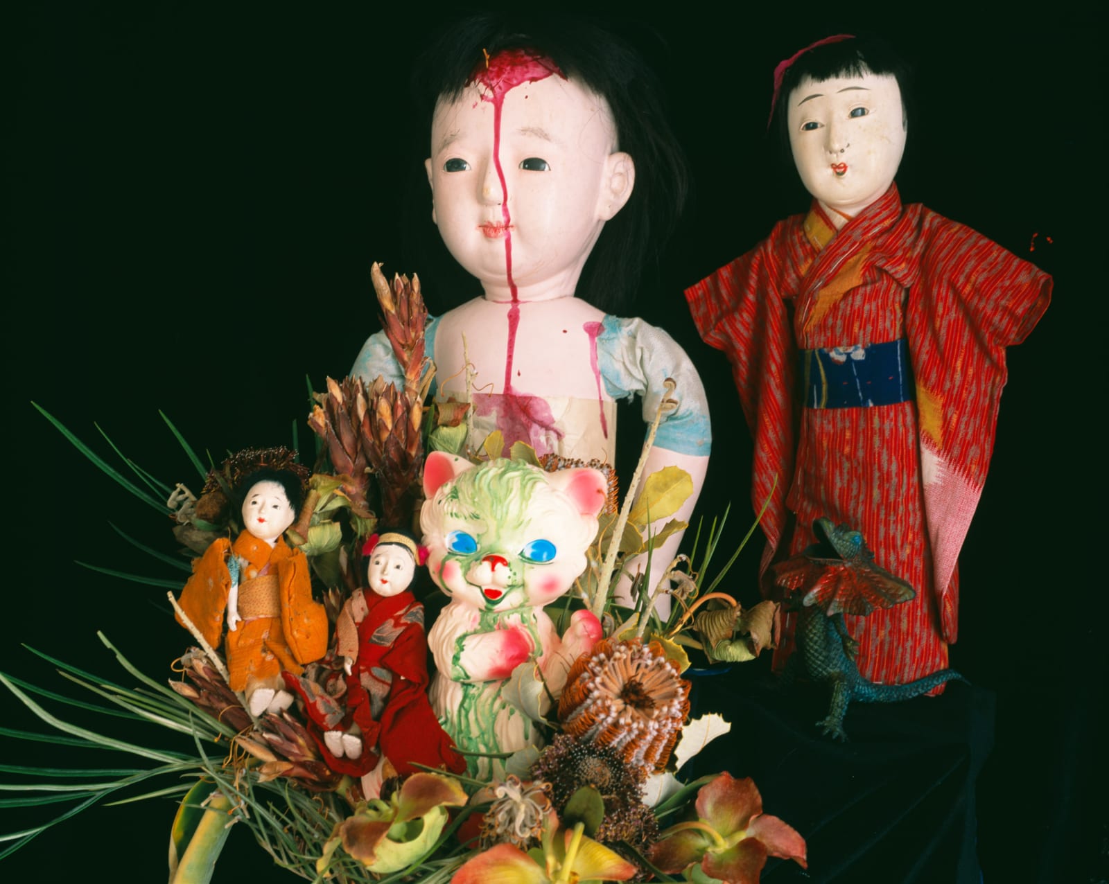 Nobuyoshi Araki, Untitled (Flower Cemetery), 2017