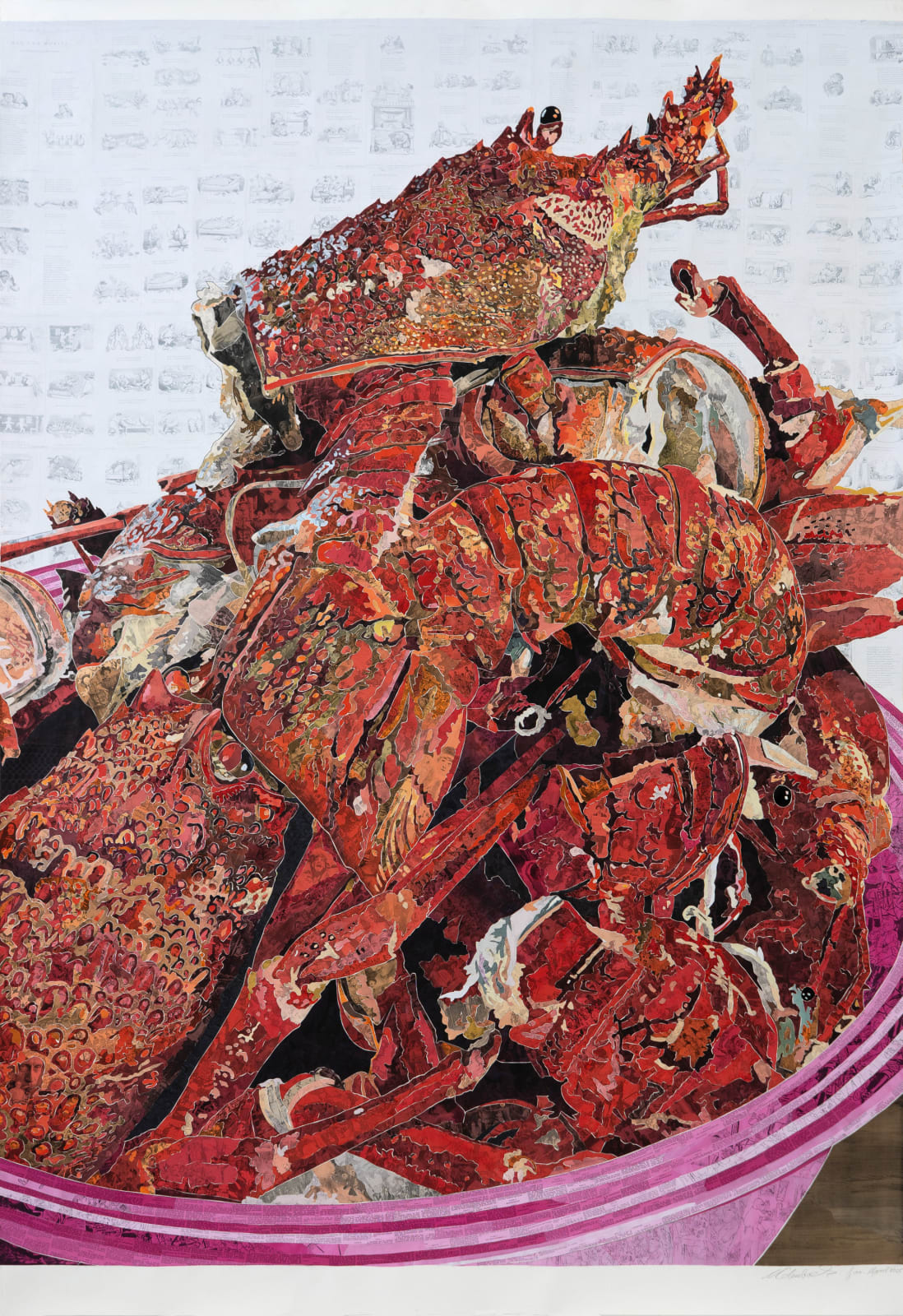 Marcel Odenbach, "Ich sehe rot" (I see red), 2025