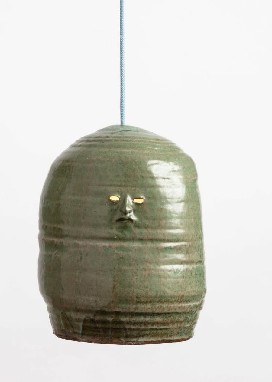 Francis Upritchard, Sad Moss Lamp, 2019