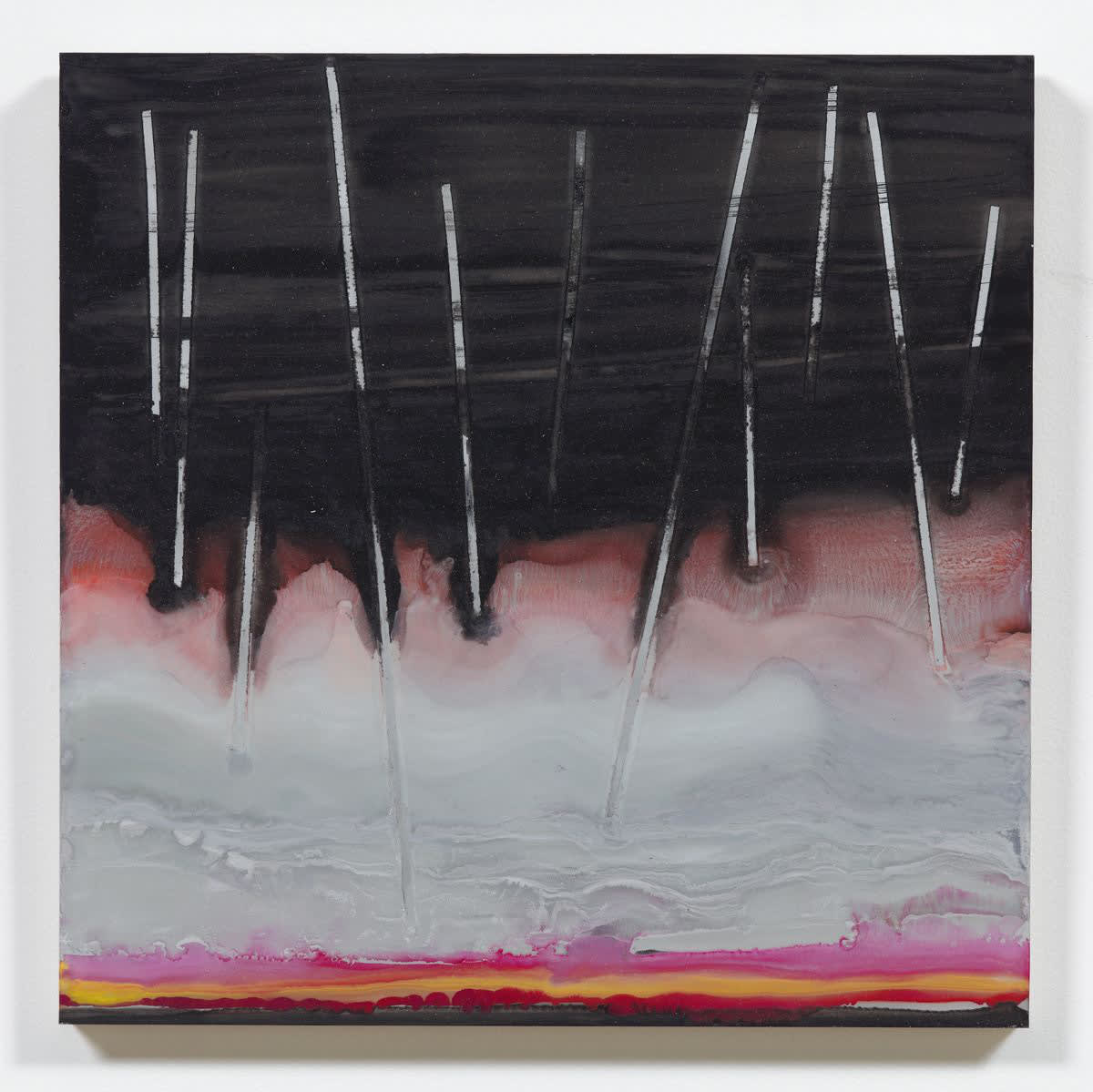 Lisa Beck, Untitled I (infra/silver), 2014