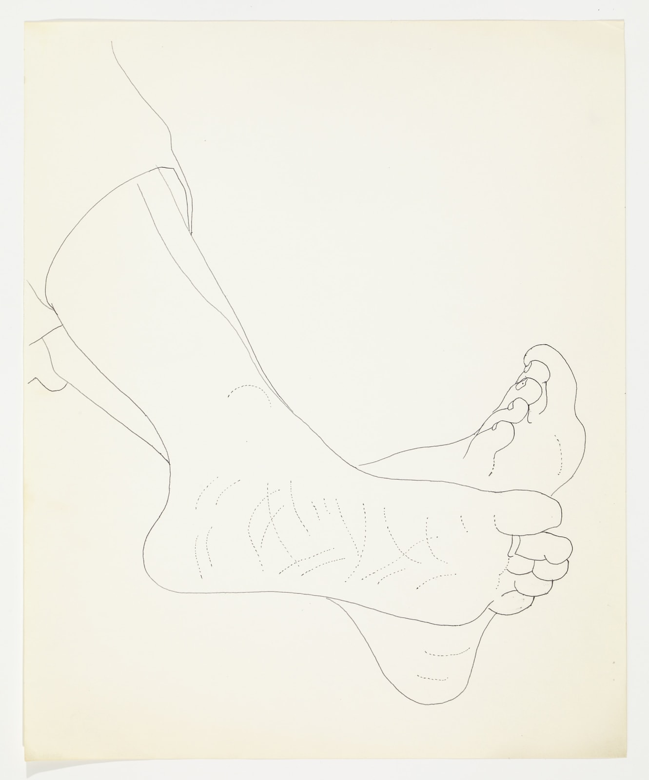 Andy Warhol, Feet, c. 1960